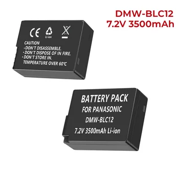 1-5Pack 3,5 Ah Kompatibel mit Panasonic DMW-BLC12,DMW-BLC12E,DMW-BLC12PP und Panasonic Lumix DMC-G85,DMC-FZ200,DMC-FZ1000Battery