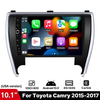 10.1 Polegadas-NOS EDITION auto-Rádio Multimédia Leitor de Navegação GPS Android de 10 double din Para Toyota Camry 7 XV 50 55 2014 - 2017