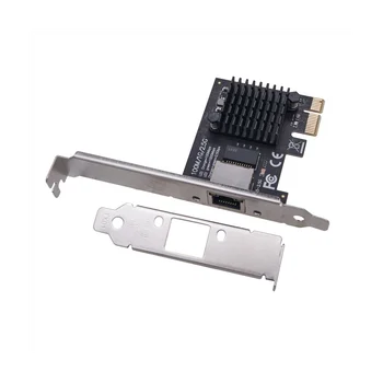 100/1000M/2,5 G de Rede RJ45 Adaptador RJ45 RTL8125BG Chipset PCIe de Rede PCI Express da Placa de rede