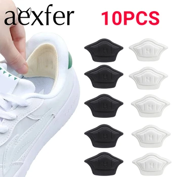 10pcs/set Palmilhas para Sapatos Patch Almofadas de Calcanhar para o Esporte de Tênis de Tamanho Ajustável Pés Palmilha Almofada de Calcanhar, Protetor de Volta Adesivo