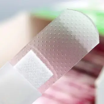 160Pcs Band Aid Transparente Ferida Emplastro Adesivo de Medicina Anti-Bactérias bandaids Curativos em Casa de Viagem Kit de Primeiros Socorros
