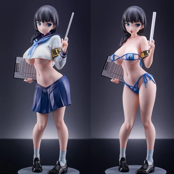 26CM de Personagens de Anime Sério Comissão Disciplinar Figura Sexy Modelo de Brinquedos Pode Arrastar Escola de Roupas de PVC Modelo de Brinquedos de Coleção