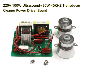 40KHz Transdutor de Alta Eficiência no Desempenho de ultra-som para Limpeza de Placa de Circuito 100W 220V Ultra-sônico do Motorista do Poder do Conselho
