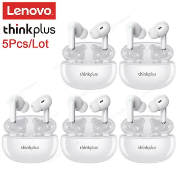 5Pcs Lenovo XT90 Fones de ouvido Bluetooth IPX5 Impermeável Tru sem Fio Sport Fones de ouvido Original Thinkplus Xt90 Fone de ouvido Para SmartPhone