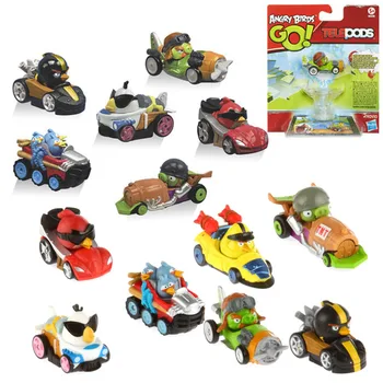 Angry Bird Karts Telepods Retoy Figuras Angrybirds Vá Jogos de Boneca, Figura de Ação Colecionáveis Tabela Ornamentos de Brinquedos para Crianças