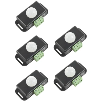 Automático Interruptor do Sensor de Infravermelho Detector de Luz do Módulo Switch DC 12 e 24V 8A Para a Faixa de LED