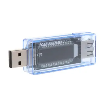 Carregador USB Médico de Energia Móvel Detector de Tensão de Teste de Corrente Medidor de Dropship