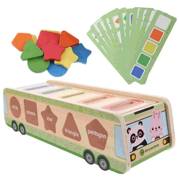Classificação De Cor De Brinquedos Educativos Criança A Aprendizagem De Crianças Sensorial De Madeira Engraçado Crianças