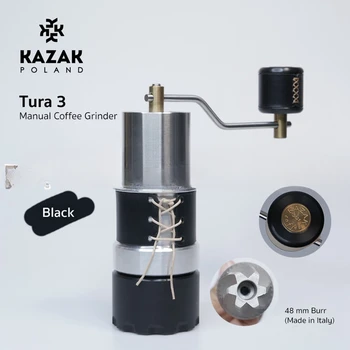 Compra Kazak Rota 2 manivela da Máquina de café Expresso Tura 3 de manivela de grãos de Café, Moedor