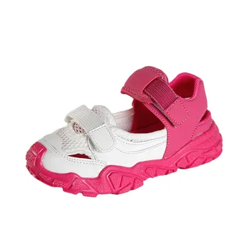 Crianças de Esportes Coberta dos Pés Sandálias De 2023 Verão Meninos Versão coreana Moda infantil Sortidas Casual Meninas Macio Sapatos de Praia de Malha