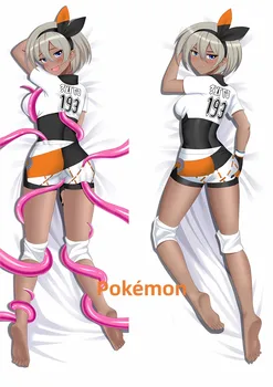 Dakimakura Anime fronha Pokémon Dupla face Impressão De Vida-tamanho do Corpo Fronha Presentes Podem ser Personalizados