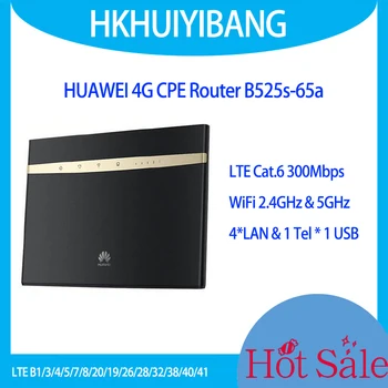 Desbloqueado Huawei B525s-65a 4G LTE Cat6 CPE Wireless Roteador Wi-Fi 4G Ranhura do Cartão Sim VPN SMS VoIP com Suporte de Banda Dupla Modem 4G