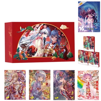 Deusa História De High-End Placas De Anime Cartoon Coleção De Cartões De Edição Limitada Da Gift Box Sexy Kawaii Girl Partido Filhos Mesa De Brinquedos