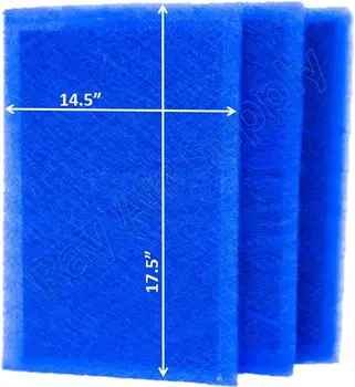 Dinâmica do filtro de Ar o Filtro de Substituição Almofadas de 16X20 Refis (embalagem de 3) Frigorífico desodorante purificador de Ar para a home do purificador de Ar fo