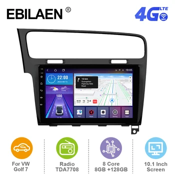 EBILAEN Android 12 Rádio do Carro a VW Volkswagen Golf 7 2013-2019 Multimídia GPS de Navegação Carplay RDS 4G Android Auto WIFI