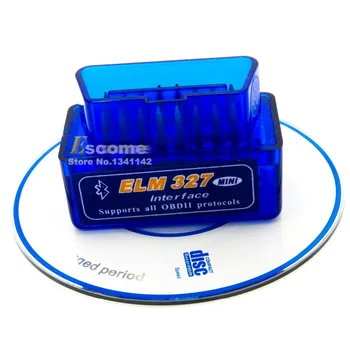 Escome Especial MINI Bluetooth ELM327 Bluetooth OBD2 Veículo Aparelho de Teste Vender Com o Nosso Carro, Apenas DVD