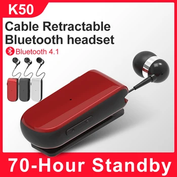 Fineblue K50 Fone de ouvido sem Fio,de Alta Fidelidade de Áudio Bluetooth, Fone de ouvido,Com TWS e Microfone com Redução de Ruído,identificador de Vibração