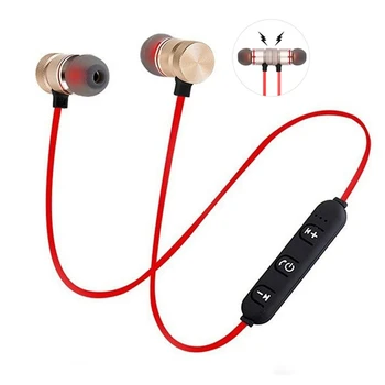 Fones De Ouvido Sem Fio Decote Magnético Esportes 5.0 Fone De Ouvido Bluetooth Estéreo De Fones De Ouvido Para Música Fones De Ouvido Com Microfone Para Todos Os SmartPhones