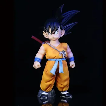 Goku Figuras de Anime Modelo Presente Engraçado para Adultos e Crianças Brinquedo de Material de PVC Ações Figura Brinquedos Dragón Bola Anime Modelo Figura Figurine
