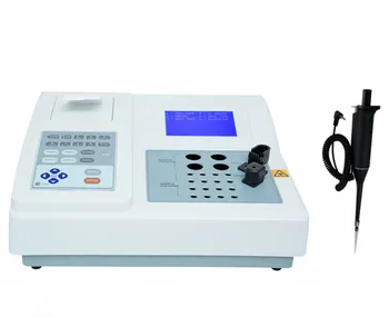 HF veterinária de coagulação do sangue analisador de Equipamentos de Laboratório, Semi-auto analisador da hematologia