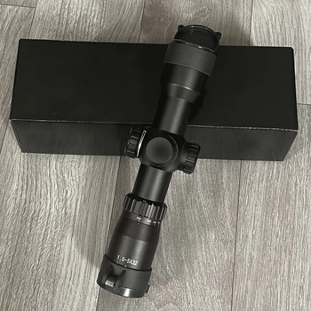 IR Besta de Curto Alcance Caça Riflescope 1.5-5X32 11mm/Trilho de 20mm de Montagem de Tiro ao ar livre de Vista