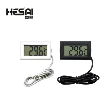 Mini LCD Higrômetro Termômetro Digital de Frigorífico Congelador Testador de Medidor da Umidade da Temperatura do Detector