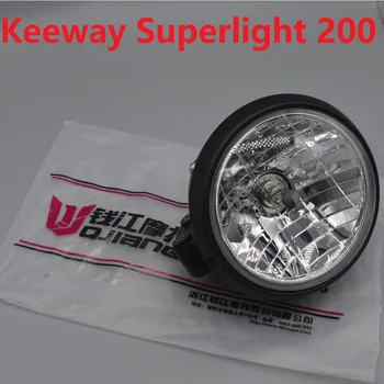 Moto Farol da Esquerda para a Direita Virar Luz Para QJIANG Keeway Superlight 200 202 QJ200-2H Vintage Chopper Acessórios