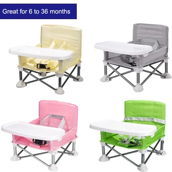 Muiltifunctional das Crianças do Bebê Aumentar Mesa de Jantar Dobrável Cadeira de Acampamento Booster Seat Portable Infantil Acessórios