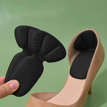 Nova T-Em Forma De Sapatos De Mulher Almofada De Calcanhar Os Protetores Adesivos De Pé De Produtos De Cuidado Para Não Escorregar Sapatos Especiais Sapatos De Salto Alto Meia De Palmilhas
