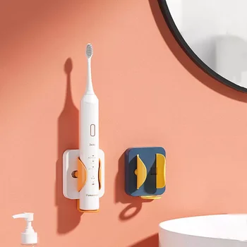 Novo Sensor De Gravidade Suporte Da Escova De Dentes Criatividade Nenhum Traço Suporte De Parede Para Poupar Espaço Acessórios De Casa De Banho