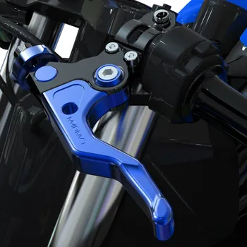Para a Yamaha XT250X 2006-2016 CNC em Alumínio de Fácil Puxar a Embreagem com Sistema de Alavanca Curta Stunt Embreagem Alavanca de Montagem