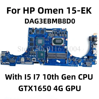 Para o PS Presságio de 15 EK0018TX 15-EK Laptop placa-Mãe DAG3EBMB8D0 Com I5 I7 10 Gen CPU GTX1650 4G GPU L98751-601 DDR4 Teste de 100% 