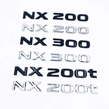 Por Lexus NX200/NX300/NX200t letras carro adesivos de Carro adesivos de pára-choques Traseiro, adesivos Decorativos, adesivos