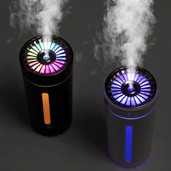 Portátil 300 ml de Ar, Umidificador USB Carro Ambientador Fabricante de Neblina Nebulizador Com o Colorido da Noite do DIODO emissor de Luz de Casa Difusor de Aroma Ultra