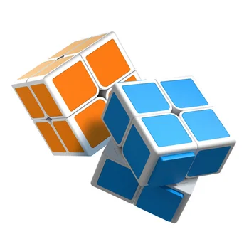 QiYi OS Cubo 2x2x2 Magnético Velocidade Cubo Profissional POP Magic 2X2 Stress Brinquedo Quebra-cabeça Cubo Mágico para a Criança Presente