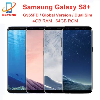 Samsung Galaxy S8 Plus Duos G955FD Dual Sim 4GB de RAM, 64 GB de ROM Versão Global 6.2