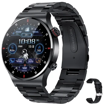 Smartwatch para Realme 10 5G 9i 5G Xiaomi Mi 12 Pro Oneplus Realme Honra 70 TCL 20E 20Y 6.52 Homens iOS, Android IP67 Impermeável Pagar