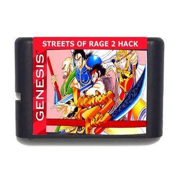 Streets of Rage 2 Guerreiros do Destino (16 bits gamecard para a sege mega drive