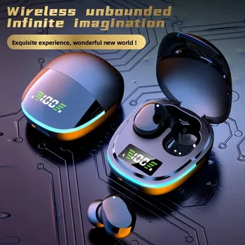TWS Fones de ouvido sem Fio, Fones de ouvido 8D Qualidade de Som, Fones de ouvido Bluetooth Com Microfone para M52 Samsung Galaxy M53 M33 M22 M32 M02