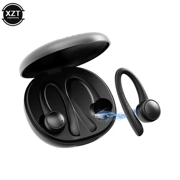 TWS sem Fio Bluetooth compatível com Fones de ouvido HD com Som Estéreo de Fones de ouvido de Esportes Impermeável Fones de ouvido Fones de ouvido Com a cobrança de Caso