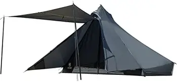 Ultraleve Tenda Tipi 1-2 Pessoa com o Interior da Barraca, Tenda Pólo, Trekking Pole Tenda, à prova d'água 3 Temporada, Ideal para Camping Caminhadas Ba