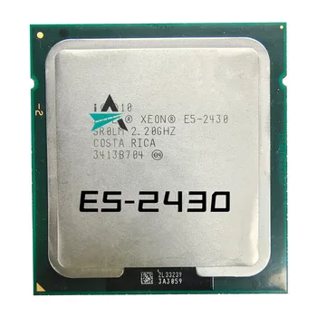 Usado Xeon CPU E5 2430 SR0LM cpu 2.2 GHz, 6-Core 15M LGA 1356 E5-2430 processador Frete Grátis