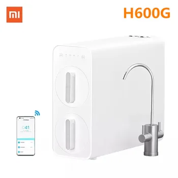 Xiaomi purificador de água H600G doméstico purificador de água dual-core de seis estágios de filtragem de saída dupla de APLICAÇÃO inteligente de interconexão