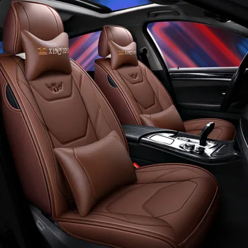YUCKJU Assento do Carro, Capa de Couro Para Luxgen Todos os Modelos Luxgen 7 5 U5 SUV Carro Acessórios Auto Estilo
